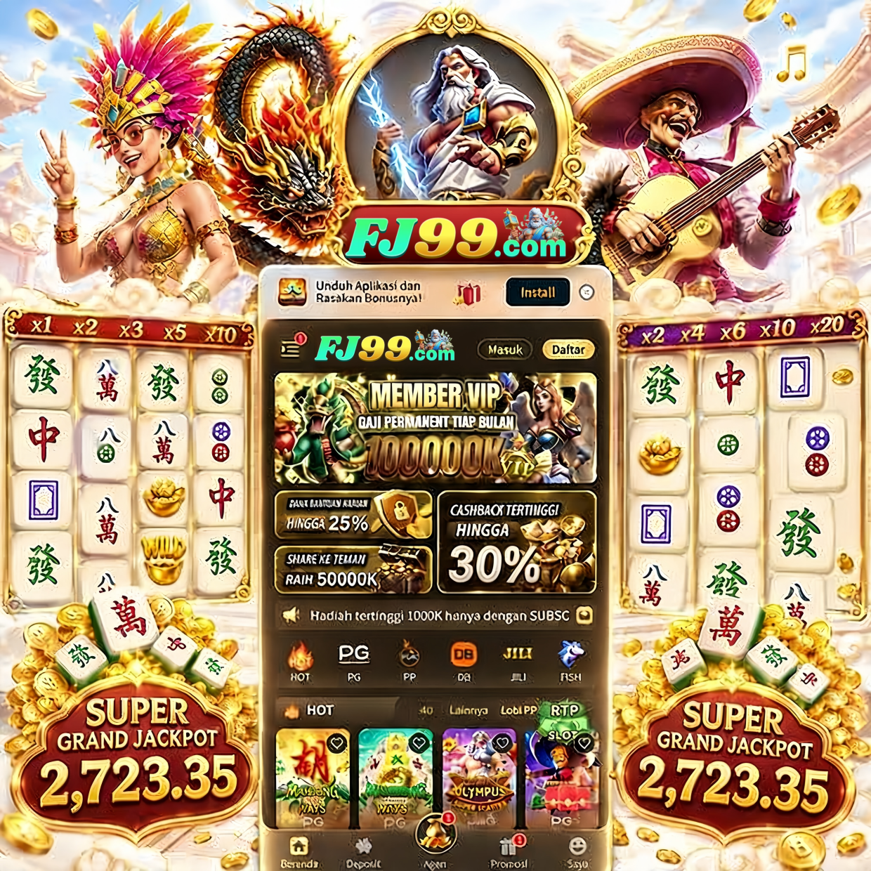 FJ99 - Situs Resmi Slot Online dan Pilihan Game PG Soft