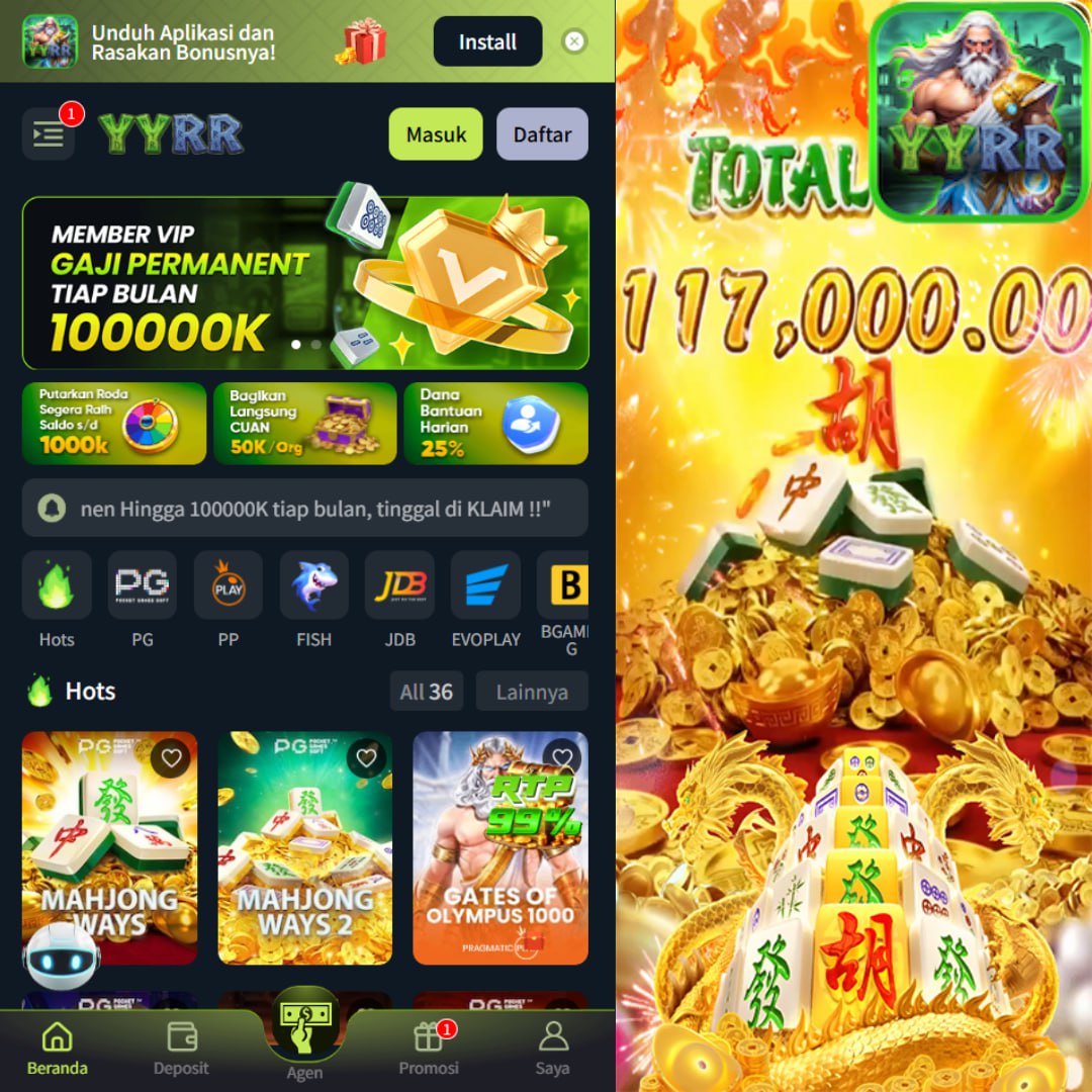 YYRR - Daftar Game Online dengan Pilihan Slot yang Beragam